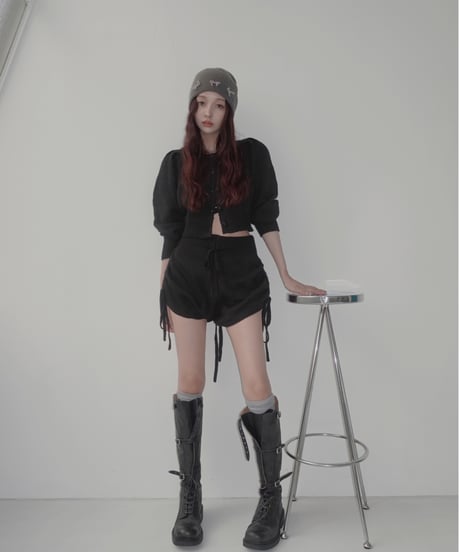 フロントクロスニットカーディガン / Front Cross Knit Cardigan