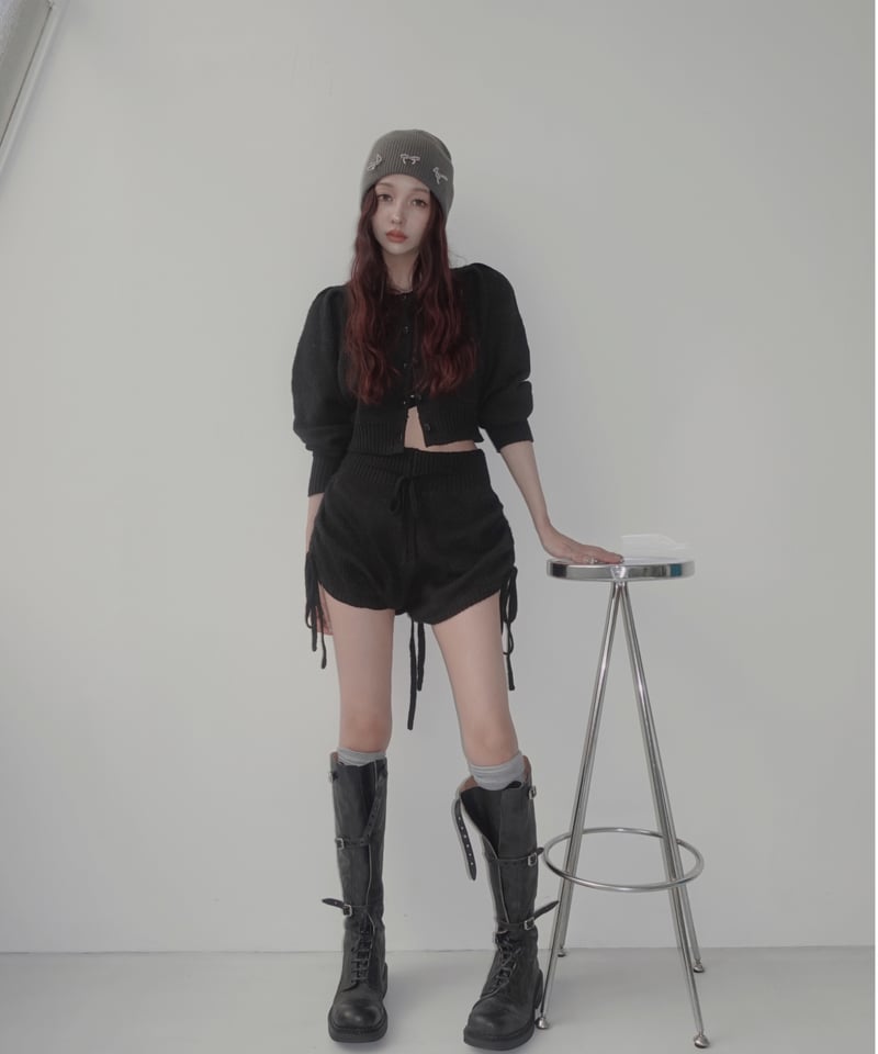 フロントクロスニットカーディガン / Front Cross Knit Cardigan フロントクロスニットカーディガン / Front Cross Knit Cardigan