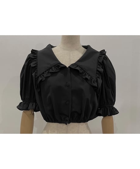 2Wayビッグカラーブラウス  2way Big Collar Blouse
