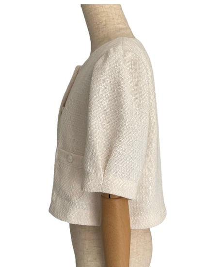 サマーツイードクロップドジャケット / Summer Tweed Cropped Jacket