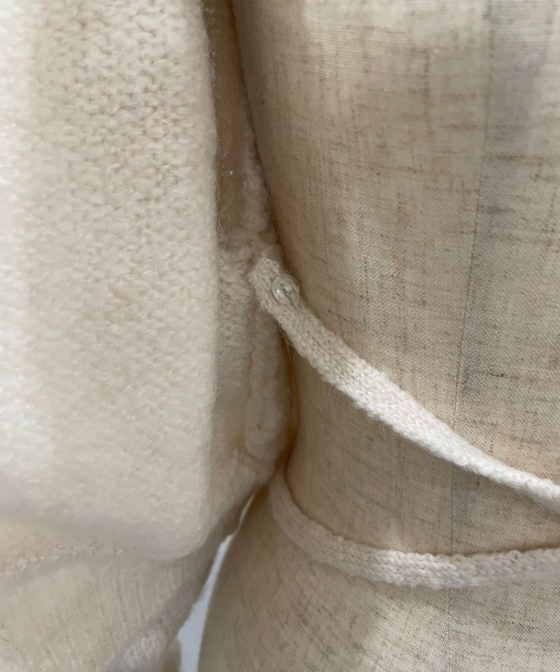 fiction tokyo＊新品フロントクロスニットカーディガン(アイボリー) フロントクロスニットカーディガン / Front Cross Knit Cardigan |