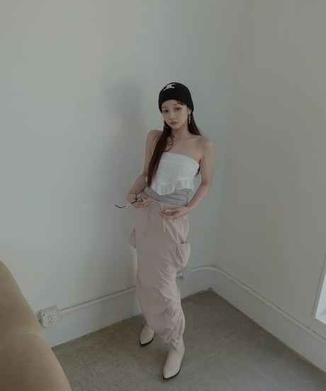 バックスリットカーゴスカート / Back Slit Cargo Skirt