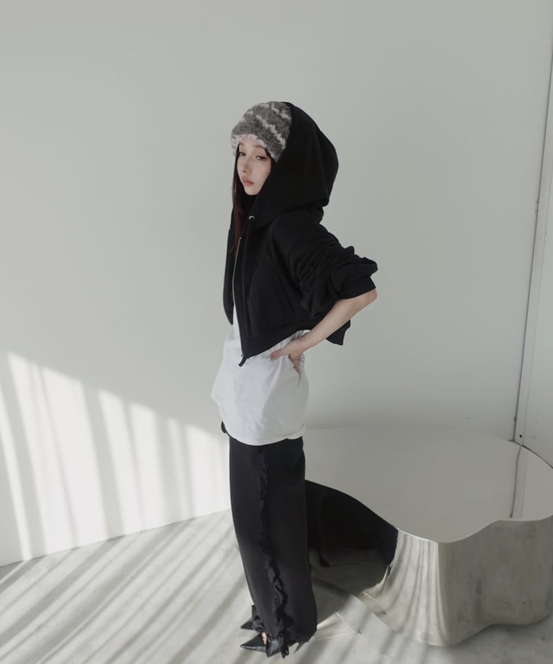フリルスウェットパンツ /Frill Sweat Pants | FICTION TOKYO フリルスウェットパンツ /Frill Sweat Pants | FICTION TOKYO
