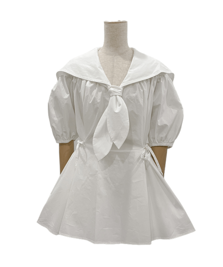 セーラーカラーチュニックワンピース / Sailor Collar Tunic One-Piece