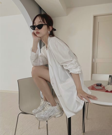 パフスリーブシアージャケット /Puff Sleeve Sheer Jacket