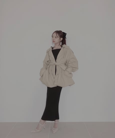 2Wayバルーントレンチコート / 2Way Balloon Trench Coat