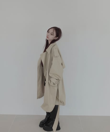 2Wayバルーントレンチコート / 2Way Balloon Trench Coat