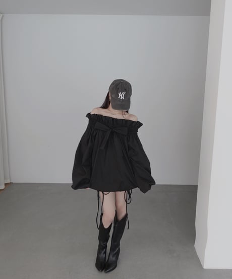 バルーンチュニックワンピース / Balloon Tunic One-Piece