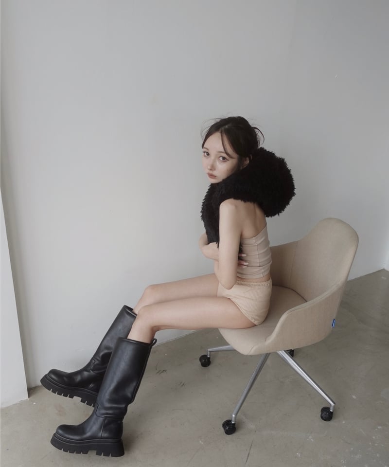トラックソールロングブーツ / Track Sole Long Boots | FICTION トラックソールロングブーツ / Track Sole Long Boots | FICTION