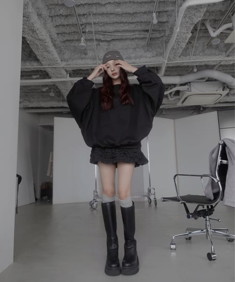 トラックソールロングブーツ / Track Sole Long Boots