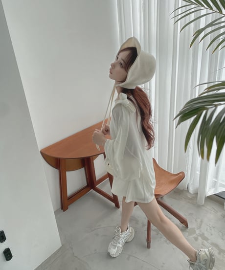 シアーリボントップ /Sheer Ribbon Top
