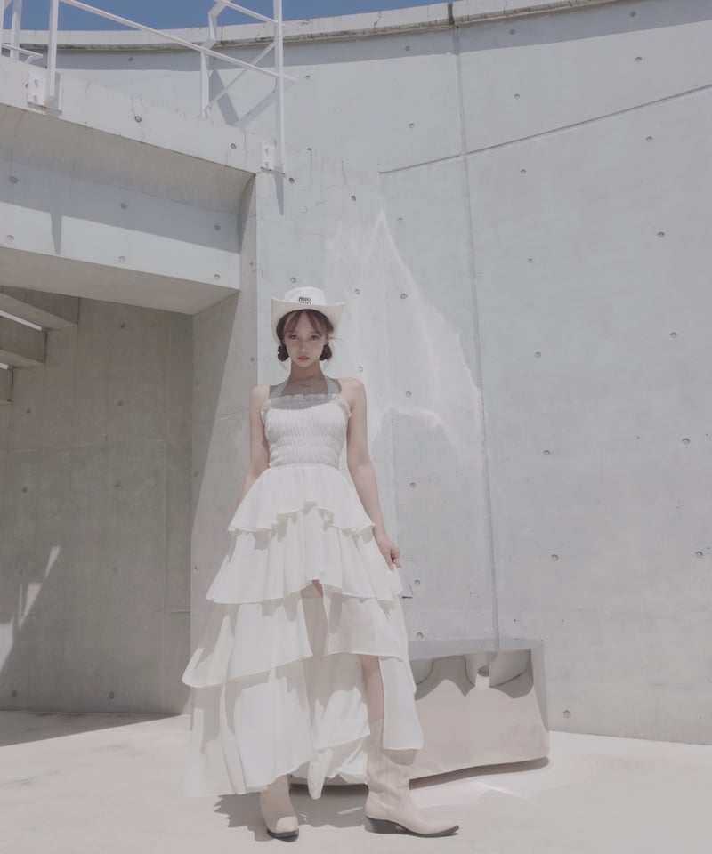Milk】サマーロングドレス / Summer Long Dress | FICTION T