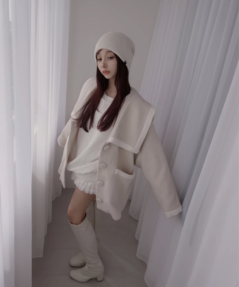 セーラーカラージャケット / Sailor Collar Jacket | FICTION T セーラーカラージャケット / Sailor Collar Jacket | FICTION T