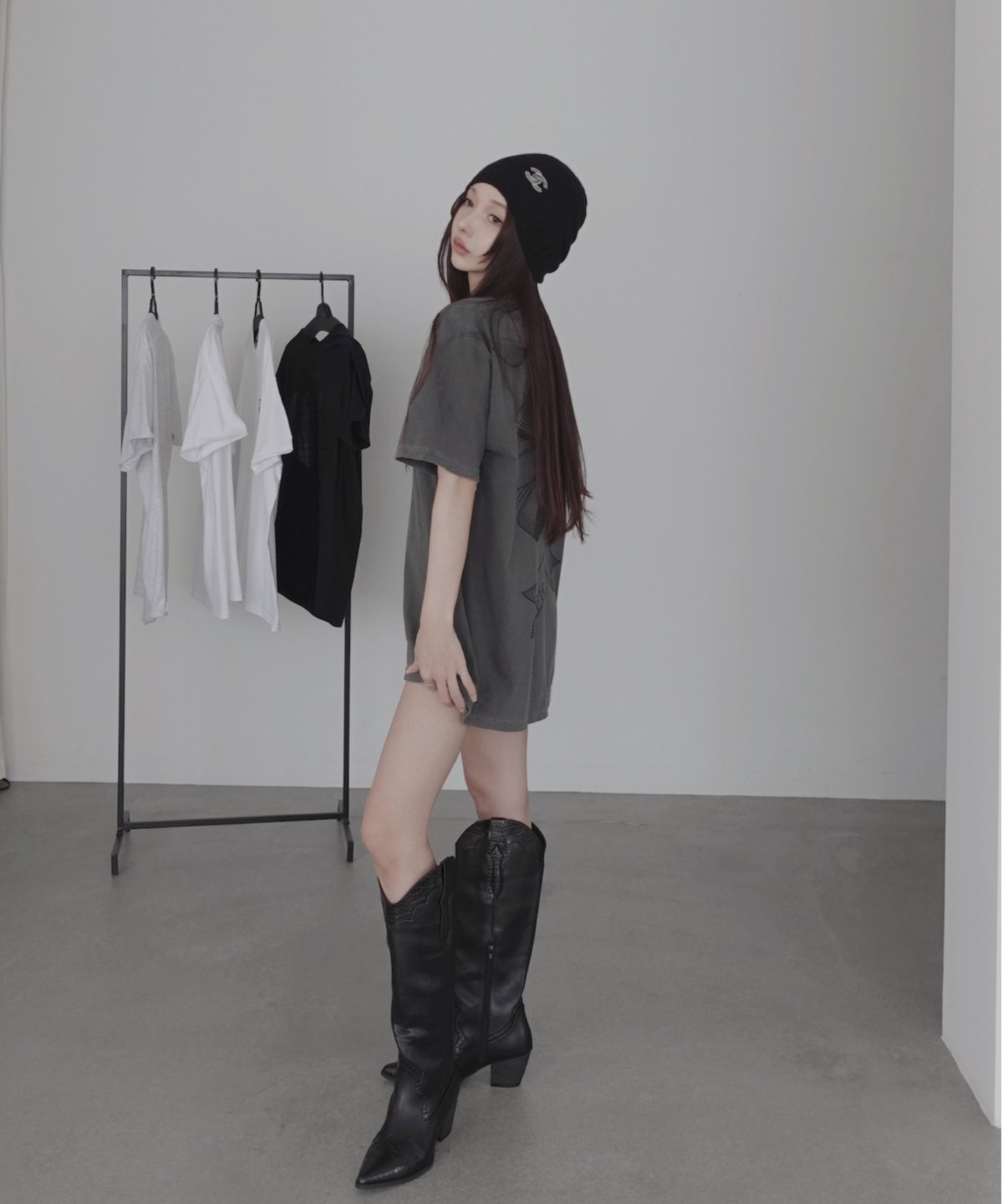 バックリボンTシャツ /Back Ribbon T-Shirts | FICTION TOKY