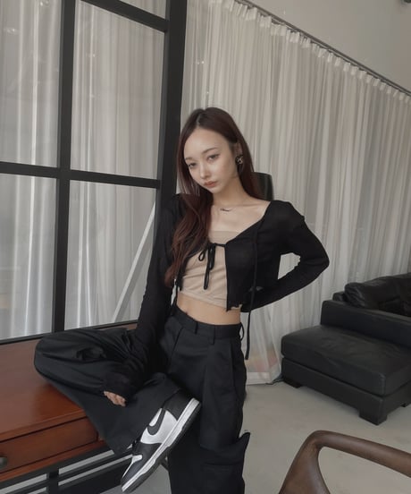 サイドカットタックパンツ / Side Cut Tack Bottoms