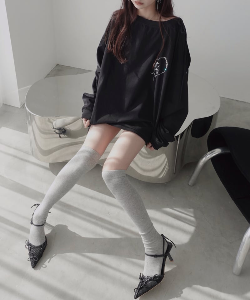 メッシュリボンパンプス /Mesh Ribbon Pumps | FICTION TOKYO メッシュリボンパンプス /Mesh Ribbon Pumps | FICTION TOKYO