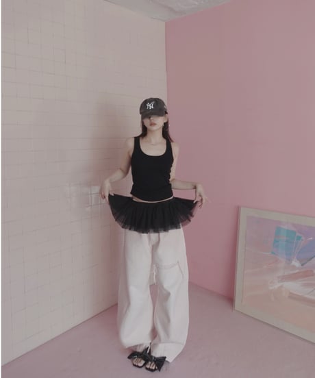 2Wayチュールトップ / 2Way Tulles Top