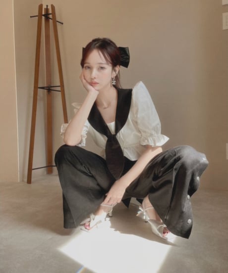セーラータイブラウス /Sailor Tie Blouse