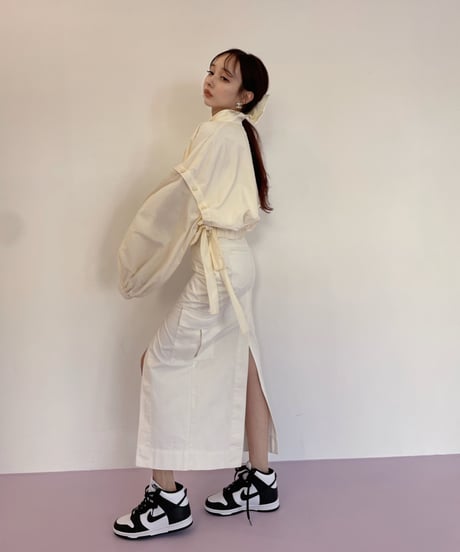 スリットカーゴスカート / Slit Cargo Skirt
