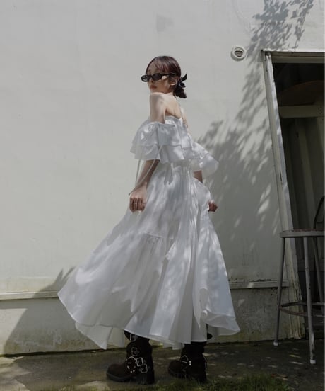 3wayスリーブボリュームフリルトップ / 3Way Sleeve Volume Frills Top