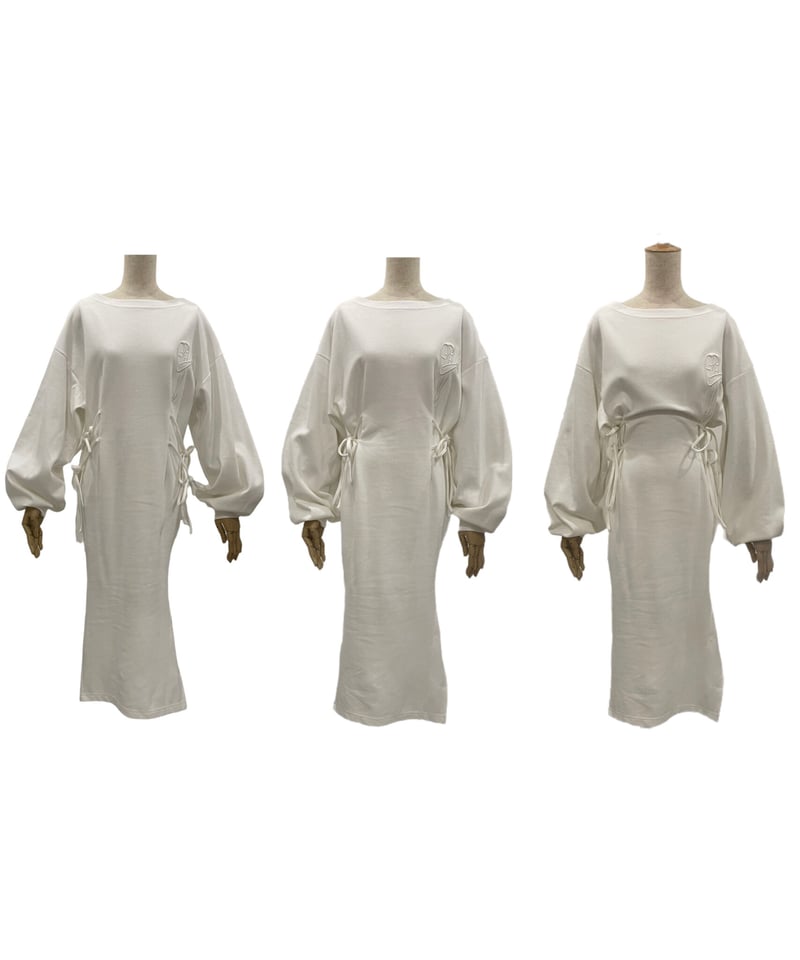 【未使用】FICTION TOKYO バックスリットロンTワンピ バックスリットロンTワンピ /Back Slit Long Sleeve T One-Piec