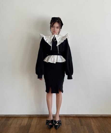 スリングバックリボンパンプス /Slingback Ribbon Pumps