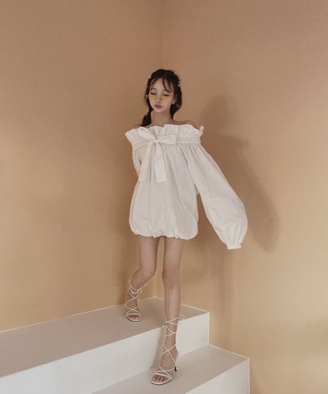 バルーンチュニックワンピース / Balloon Tunic One-Piece