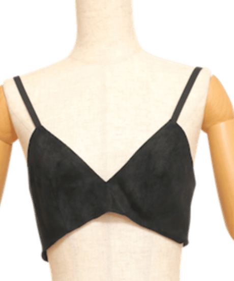 Fake Suede Bra top　スウェードブラトップ