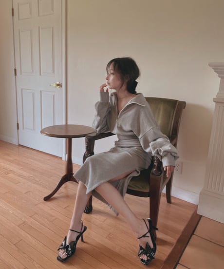 スリットスウェットスカート /Slit Sweat Skirt