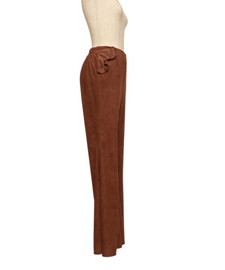 Fake Suede Flare Pants　スウェードフレアパンツ