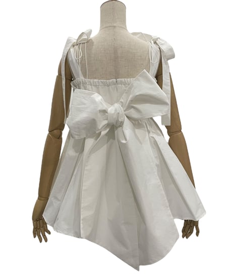 ダブルスカートリボンチュニック / Double Skirt Ribbon Tunic