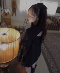 レースアップチュニックワンピ /  Laceup Tunic One-Piece
