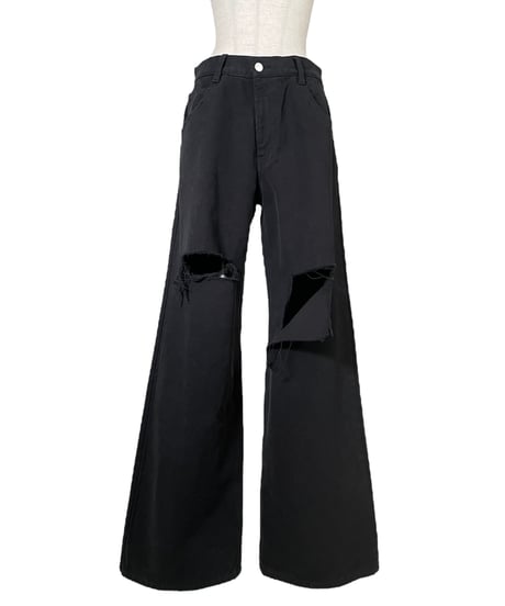 ［Black］2wayデニム / 2way Denim