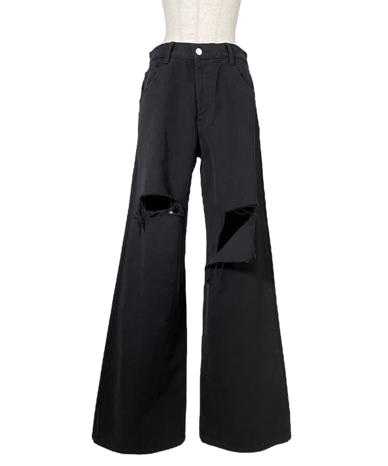 Black］2wayデニム / 2way Denim | FICTION TOKYO OFF
