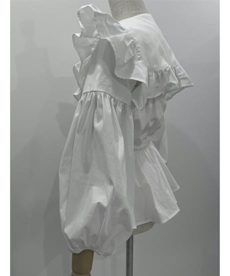 フリルビッグ襟ブラウス /   Fril Big Collar Blouse