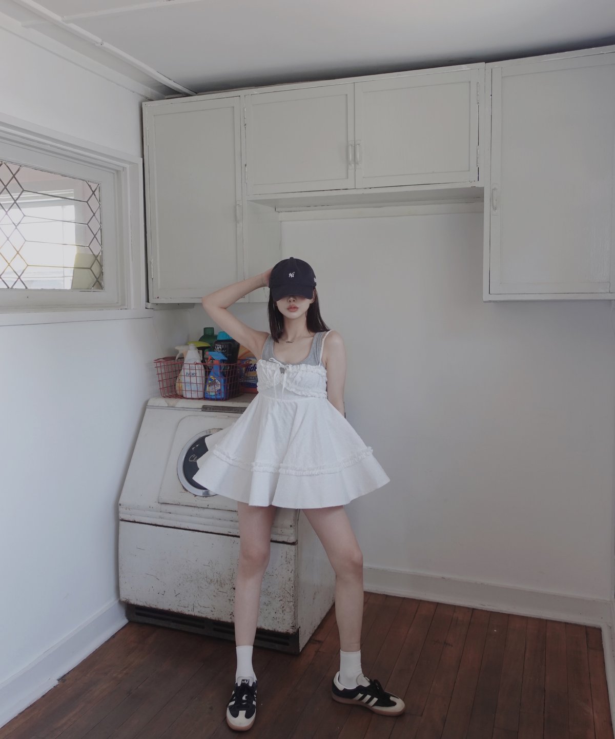 Milk］キャミソールチュニックドレス /Camisole Tunic Dress | FI