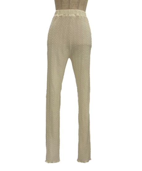 ケーブルパターンレギンス / Cable Pattern Leggings