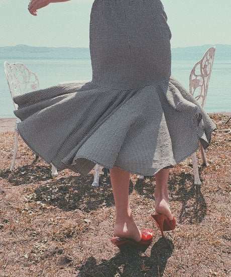 ギンガムチェックスカート　Gingham Check Skirt