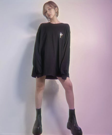 バッククロス ロンT   Back Cross Long Sleeve T