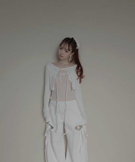 コットンレースビッグシュシュ/CottonLace Big Chouchou