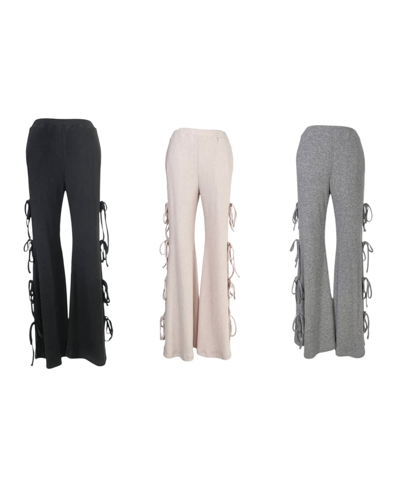 NON TOKYO リブフレアパンツ NONTOKYO リブフレアパンツ NON TOKYO