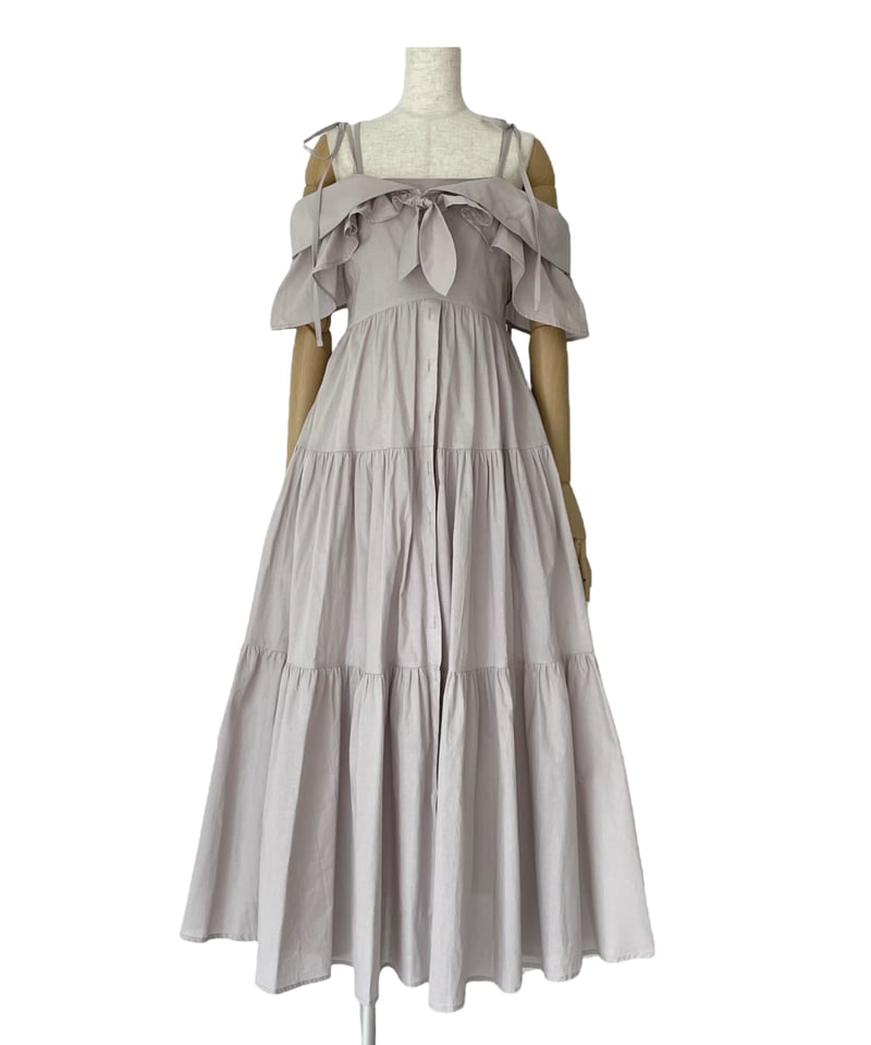 サマーロングドレス / Summer Long Dress | FICTION TOKYO O サマーロングドレス / Summer Long Dress | FICTION TOKYO O