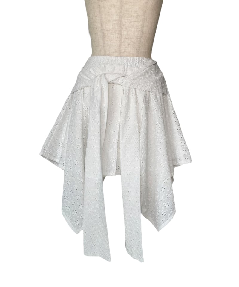 CottonLace White】ランダムスカート / Random Skirt | FIC