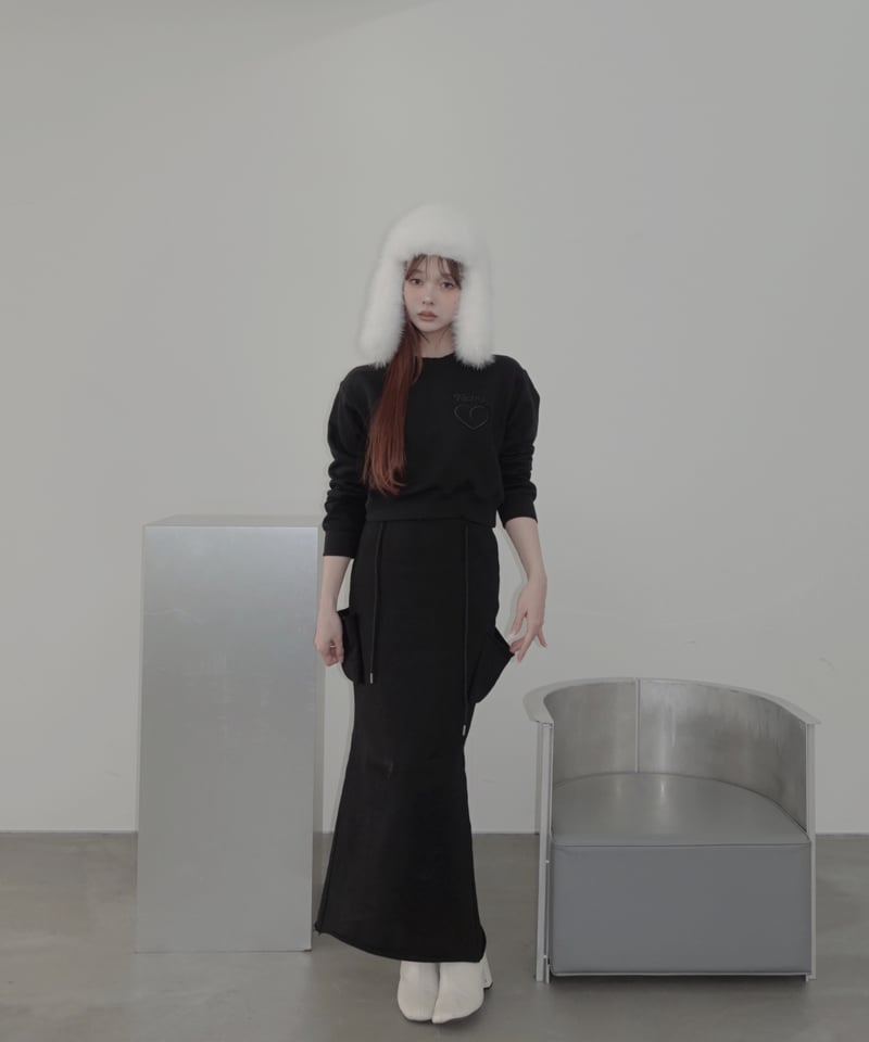 スウェットフレアスカート / Sweat Flare Skirt | FICTION TOKY