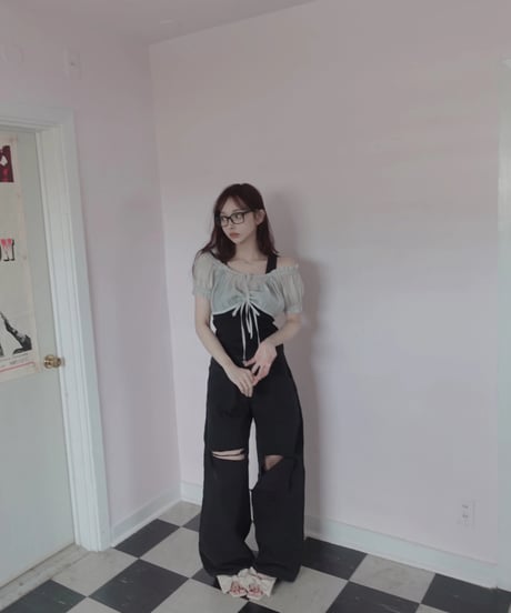 ［Black］2wayデニム / 2way Denim
