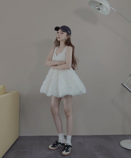 【Milk】ブルームペタルチュニックドレス / Bloom Petal Tunic Dress