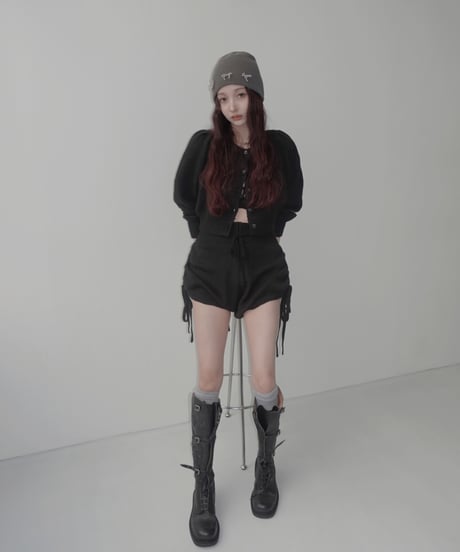 フロントクロスニットカーディガン / Front Cross Knit Cardigan
