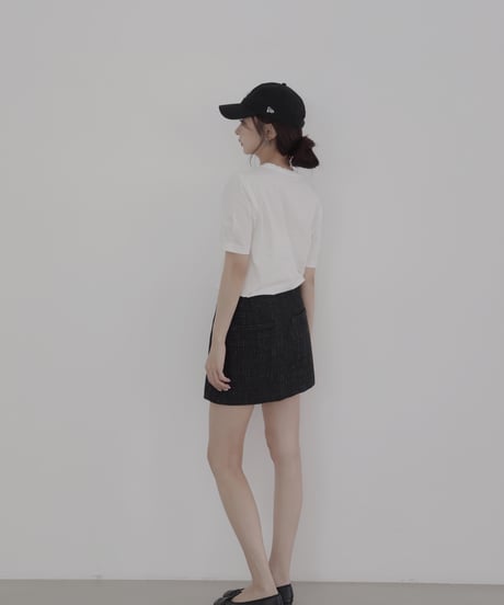 【Basic Collection】タックカフTシャツ /Tucked Cuff T-Shirts