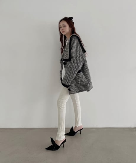 ケーブルパターンレギンス / Cable Pattern Leggings