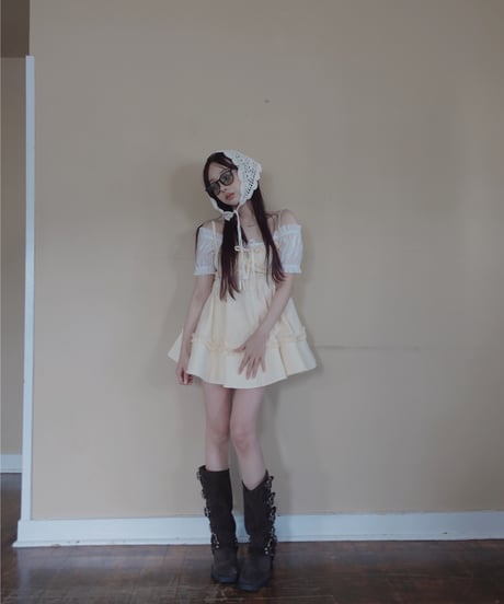 ［Lemonade］キャミソールチュニックドレス /Camisole Tunic Dress